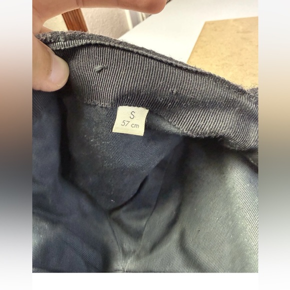 GUCCI Baseball Cap Sz S 57 cm Black Hat - Picture 11 of 14